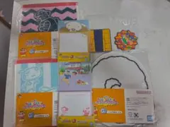 クレヨンしんちゃん 一番くじ ハンドタオル ラバーコースター メモ帳 シロ