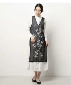アメリ　シャツワンピースジレ新品のサムネイル