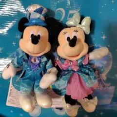 新品 東京ディズニーシー25周年 ぬいぐるみバッジ ぬいば ミッキー
