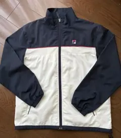 FILA フィラ ジップアップ ジャケット ネイビー ホワイト M スポーツのサムネイル