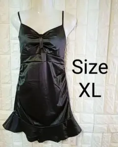 ノースリーブミニワンピース XL