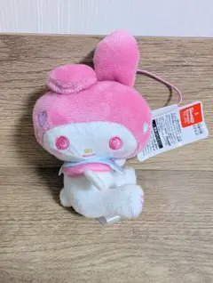 モンチッチ×マイメロディ・クロミ おすわりぎゅっとマスコット マイメロディ