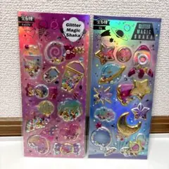 グリッターマジックシャカ グリッターシャカシャカシール