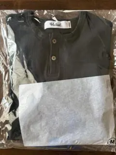 VALLAD V.HENRY NECK BLACK ヘンリーネック Lサイズ - メルカリ