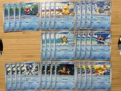 ポケモンカード　sv9a カスミのデッキパーツ　各8枚　64枚セット　匿名配送