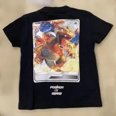 【新品タグ付き】ポケモンカード&ビームスコラボ　リザードンTシャツ　100サイズのサムネイル