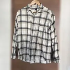 UNIQLO ブロックチェック ネルシャツ Lサイズ