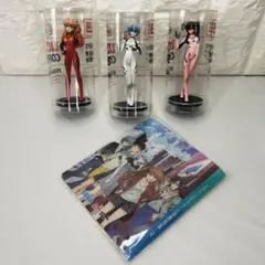 エヴァンゲリオン フィギュア コンプ レイ アスカ マリ カードフォルダーセット