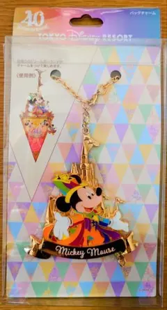 東京ディズニーランド 40周年 ガーランドホルダー チャーム