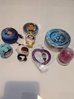 EXILEアクリルキーホルダー・缶バッジセット10点まとめ売り