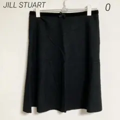 0101 JILL STUART ジルスチュアート 黒 フレア スカート S