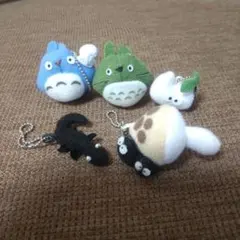 となりのトトロ ぬいぐるみキーホルダー 5種セットのサムネイル