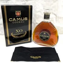 ①古酒CAMUS COGNAC XO SUPERIOR カミュ コニャック未開栓のサムネイル