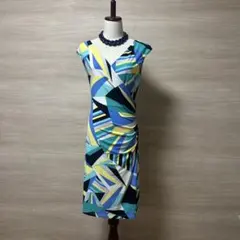 ラルフローレン　ラップワンピース　マルチカラー