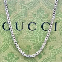 【美品】GUCCI グッチ 燻し ロールチェーン ネックレス Ag925 美品】GUCCI グッチ 燻し ロールチェーン ネックレス Ag925 - メルカリ