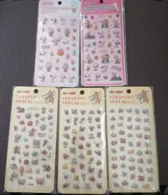 ぷくぷくシール スヌーピートムとジェリー