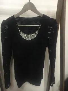 総レースシャツ 未使用