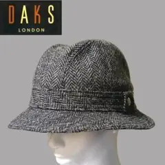 DAKS 英国調ウール　ヘリンボーンツイードハット