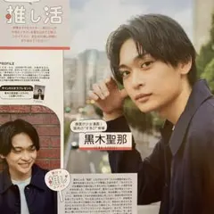 JUNON 11月号　黒木聖那　切り抜き