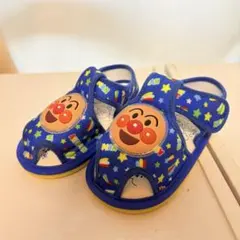 美品 12.5cm アンパンマン ベビーサンダル