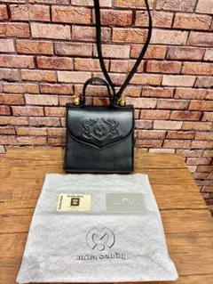 ●mila schon/ミラショーン・本革2wayバッグ