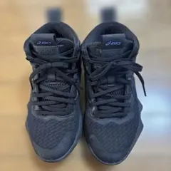 asics バスケットボールシューズ ブラック　23センチ