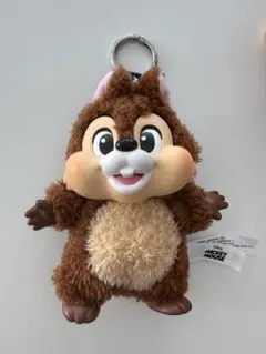 ミッキーファミリー　ポップマート　ぬいぐるみキーチェーン　チップ
