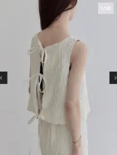 AMERI FOIL PRINT BABY TUNIC TOP アイボリー - メルカリ