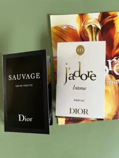 Dior Sauvage & Dior j'adore Intense 香水