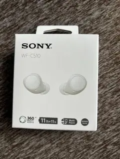 【新品未使用】SONY ワイヤレスヘッドホン ホワイト SONY WF-C510