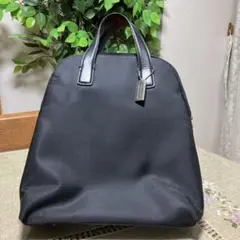 COACHブラックナイロンリュック