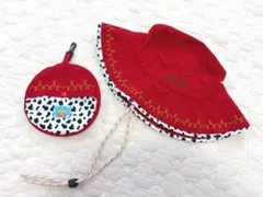 トイストーリー ジェシー UVカットハット 帽子 ディズニー レッド 赤