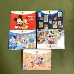 ディズニー カードクラブ ピンバッチ　5コセット 2020-2024