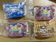 ビニールバック風ポーチ　ガチャ　サンリオ