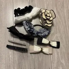 ヘアアクセサリー 8点セット