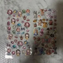 ボンボンドロップシール　ディズニー　プリンセス
