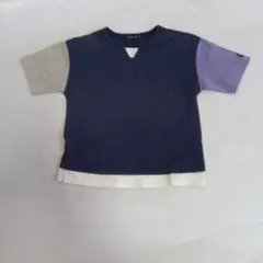 BEAMS mini カラーブロック Tシャツ 140