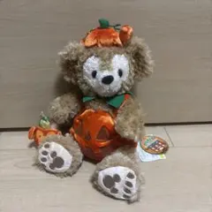 未使用　ディズニーシー　ダッフィー　ハロウィン　ぬいぐるみポーチ　レア　25周年