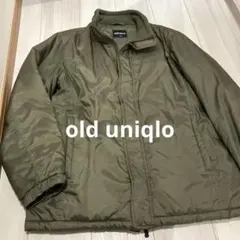 old uniqloメンズ中綿アウター 訳あり