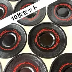 象彦茶托10枚セット✴︎黒漆「結び柳」 象彦 桔梗形茶托五客セット - メルカリ