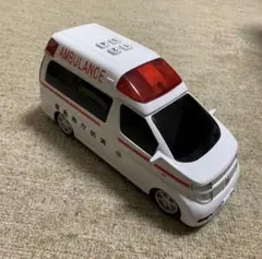 【美品】救急車　トイコー　消防庁救急隊　エルグランド　サイレン　音　サウンドカー