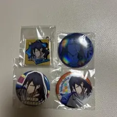 杉下京太郎　ウィンブレ　ウィンドブレイカー　缶バッジ　アクリルキーホルダー