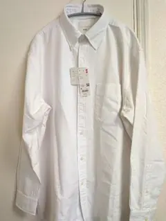難あり ユニクロ JWA オックスフォードオーバーサイズシャツ XLサイズ