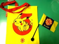 【新品未使用】お値下げします!ギラヴァンツ北九州 ポケモンバッグ フラッグセット