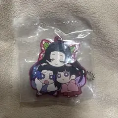 鬼滅の刃　ラバーマスコットストラップ　胡蝶姉妹　カナヲ