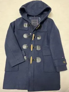 期間限定お値下げトミーヒルフィガー フード付きダッフルコート ネイビー