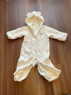 ミキハウス　マイクロファーカバーオール