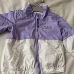 GAP ラベンダー ホワイト ジャケット 12-18ヶ月
