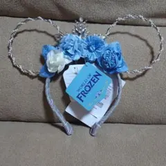 ワールドオブフローズン限定　エルサ　ライトアップ　カチューシャ　香港ディズニー