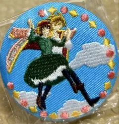 ジブリ　ハウル　ハウルの動く城　刺繍ブローチ　缶バッチ　ソフィー